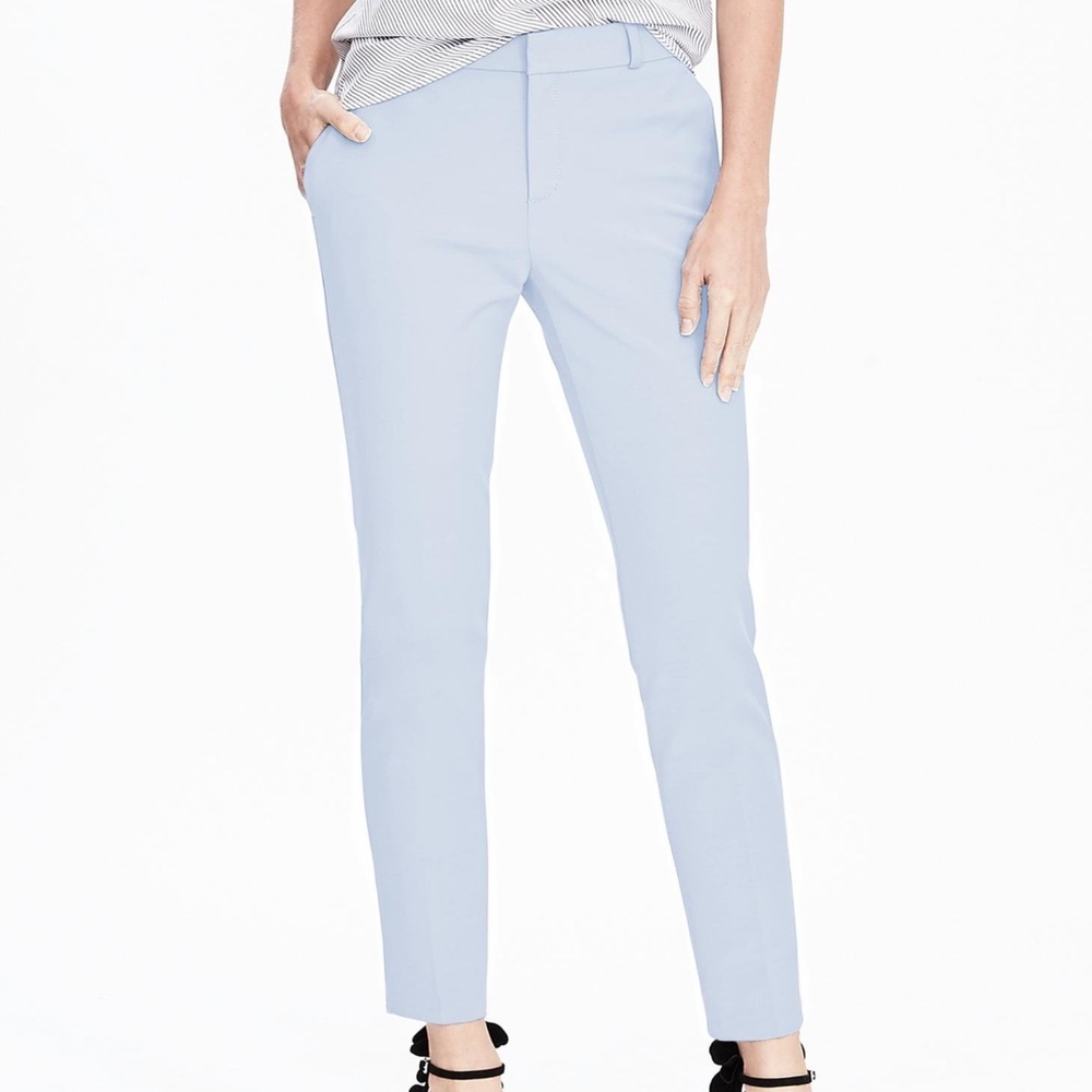 Banana Republic Light Blue Avery Pants - size 10 L - NWT